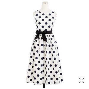 Jcrew Polkadot Dress